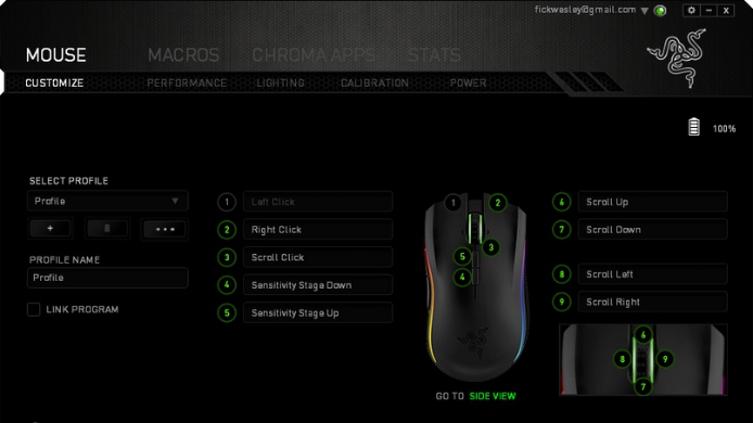 Razer Synapse Screnshot 3